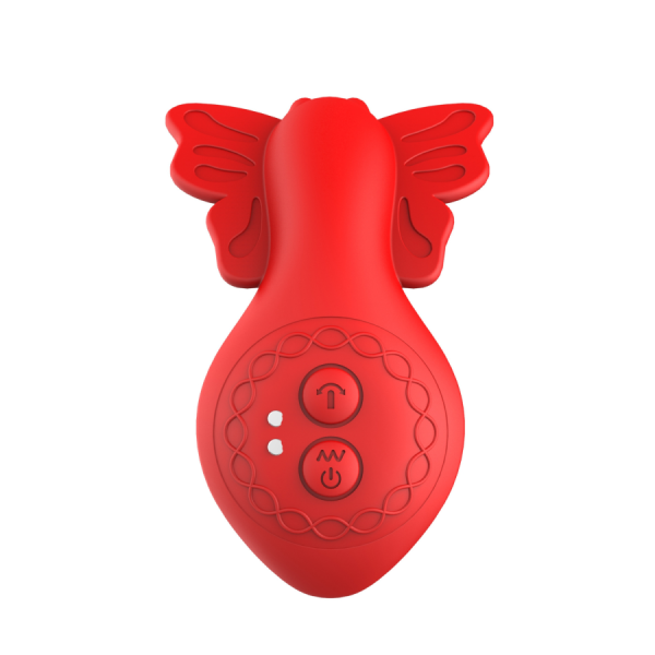 Vibromasseur FLY PULSE Papillon à Double Action Télécommandé 